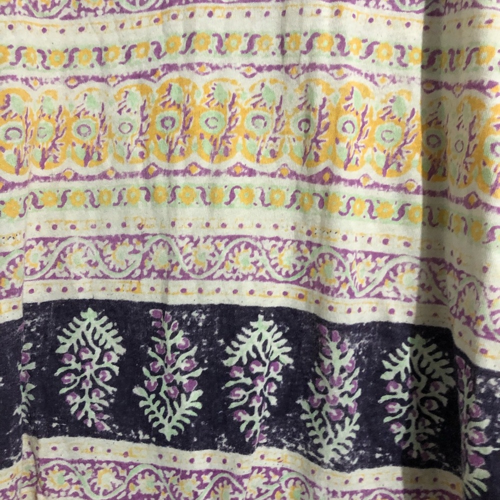 Free People Patterned Long Sleeve Tee E - image 4